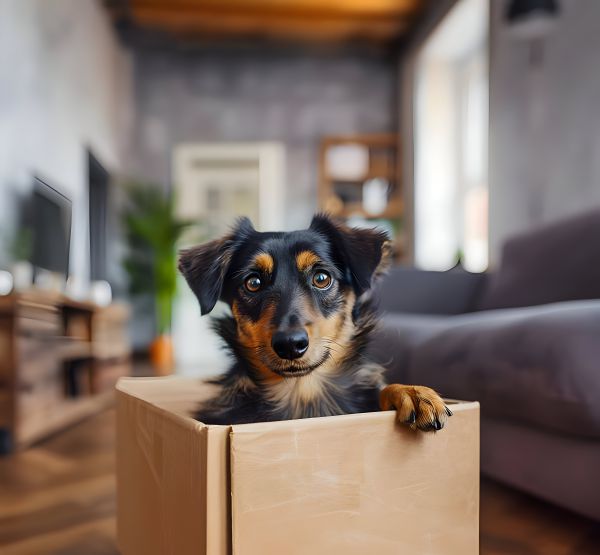 Principais cuidados com seus pets durante uma mudança de  residência